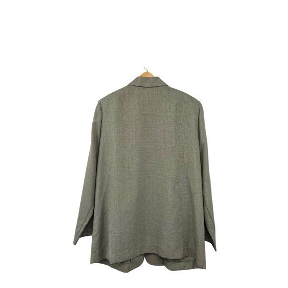 Vintage Dressbarn Jacket Womens L Used Green Unlined - Picture 2 of 12